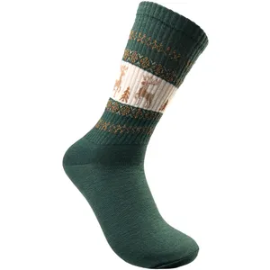 جوراب ساق بلند مدل گوزن کریسمس