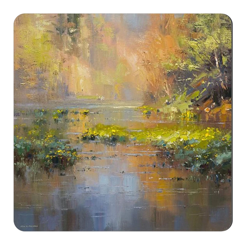  مگنت طرح نقاشی جنگل و دریاچه کد wmg2072