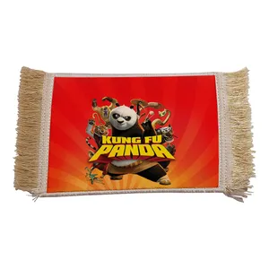 فرش ماشینی دیوارکوب مدل پاندا کونگ فو کار کد 29