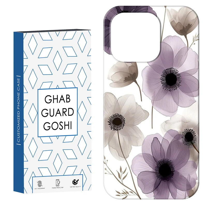 کاور قاب گارد گوشی طرح گل کد Dimo-504 مناسب برای گوشی موبایل اپل IPHONE 15 PRO MAX