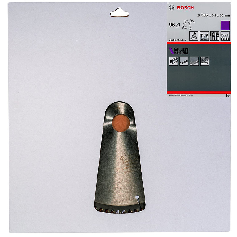 تیغ اره میزی بوش مدل Multi Material 96T - 305 MM