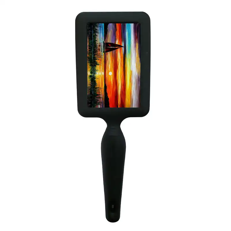 برس مو طرح نقاشی قایق و غروب دریا مدل B1078