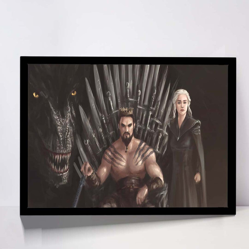 تابلو مدل khal drago کد F-13039