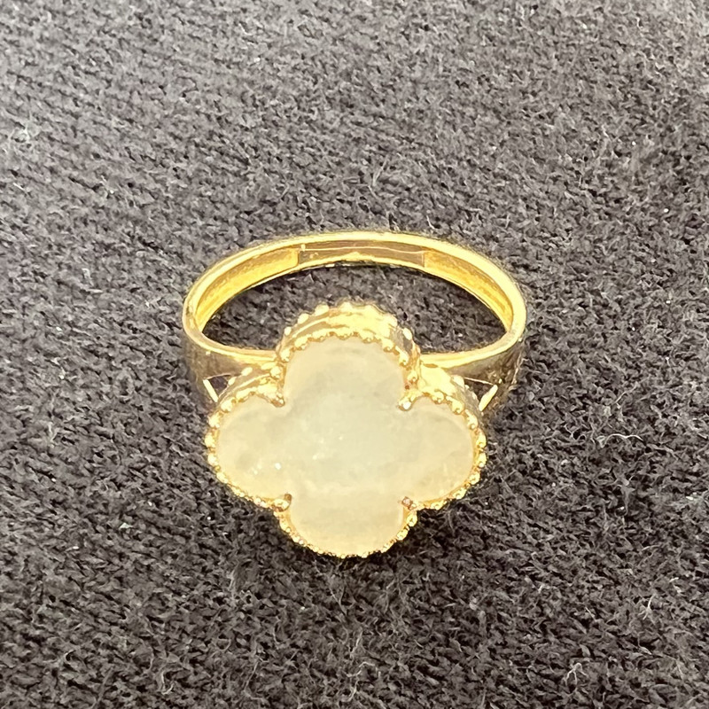 انگشتر طلا 18 عیار زنانه دوست خوب مدل ونکلیف