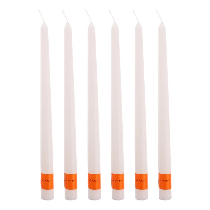 شمع مدل قلمی بسته 6 عددی