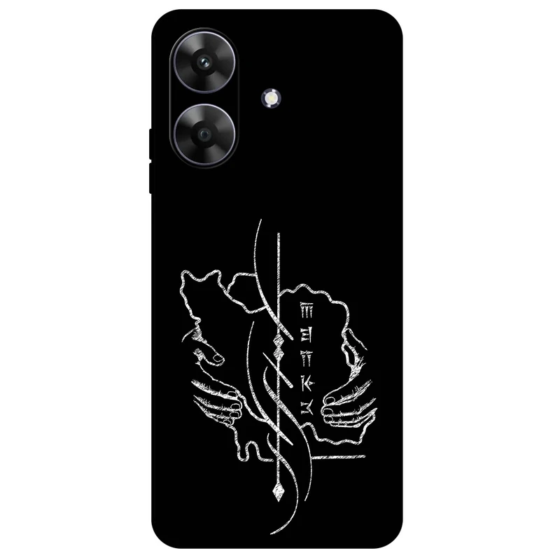 کاور مگافون طرح سرزمین مادری مدل 1627 مناسب برای گوشی موبایل ریلمی Note 60 / Note 60X