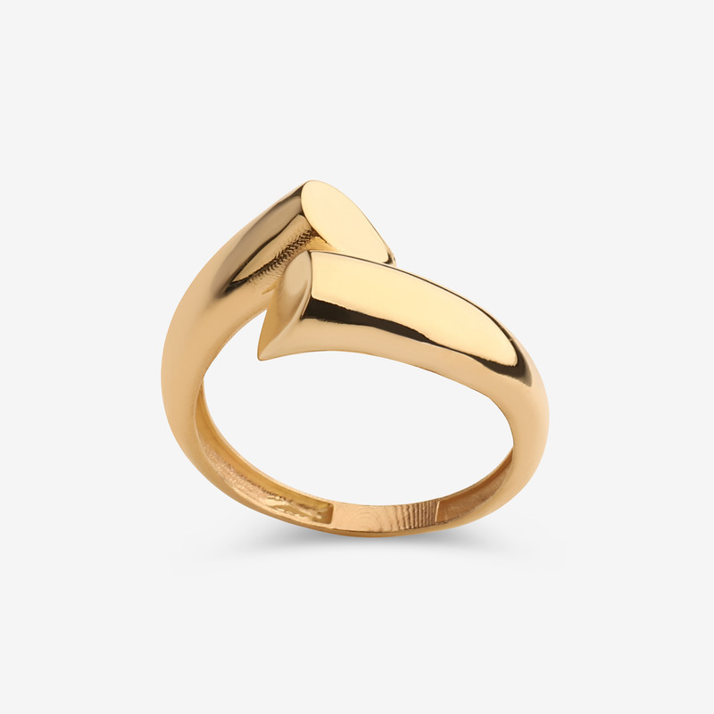 انگشتر طلا 18 عیار زنانه میو گلد مدل DG-R122 سایز 56