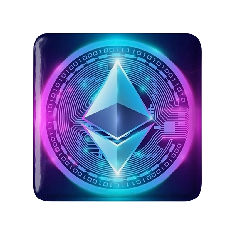 مگنت خندالو طرح ارز دیجیتال اتریوم کد 10888