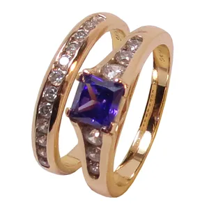 انگشتر زنانه ژوپینگ مدل کایلی AM33 مجموعه 2 عددی