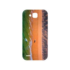 MAHOOT Beach and Green Sea Cover Sticker for Honor 3X G750