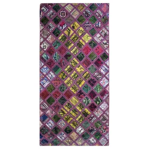 کلاژ فرش یک و نیم متری هزار دستان کد HF-k-21