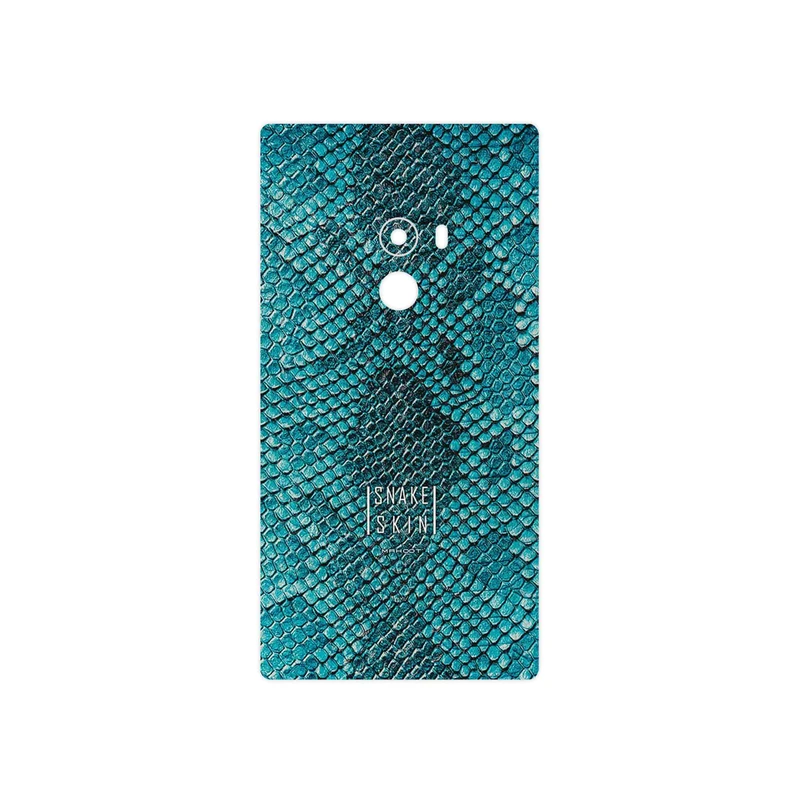 برچسب پوششی ماهوت مدل Blue Snake Skin مناسب برای گوشی موبایل شیائومی Mi Mix