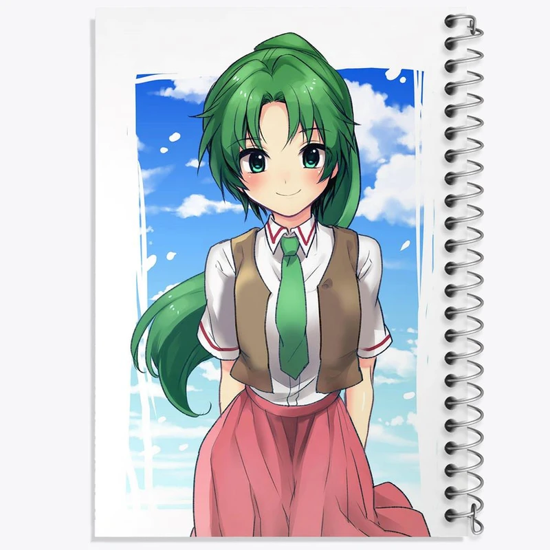 دفتر لیست خرید 50 برگ خندالو طرح میون سونوزاکی انیمه هیگوراشی وقتی اشک می ریزد کد 18155