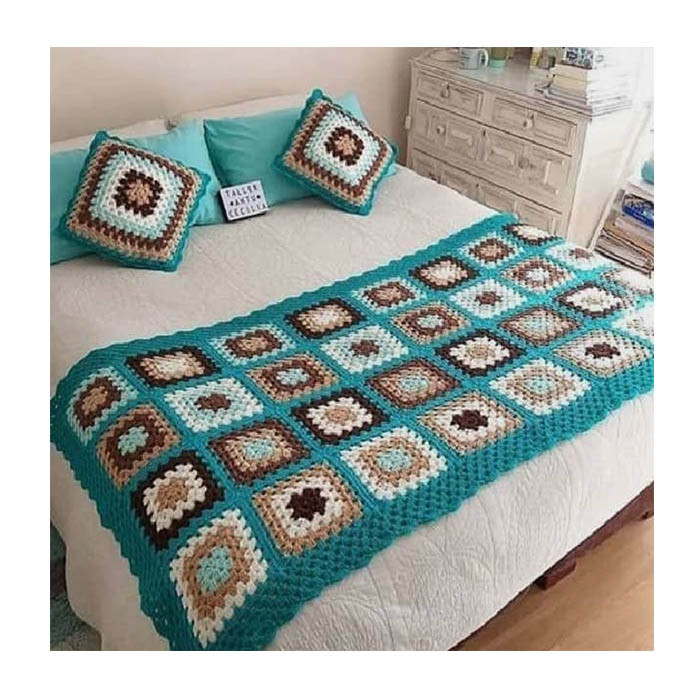 شال مبل و تخت مدل M6 سایز 80×160 سانتیمتر