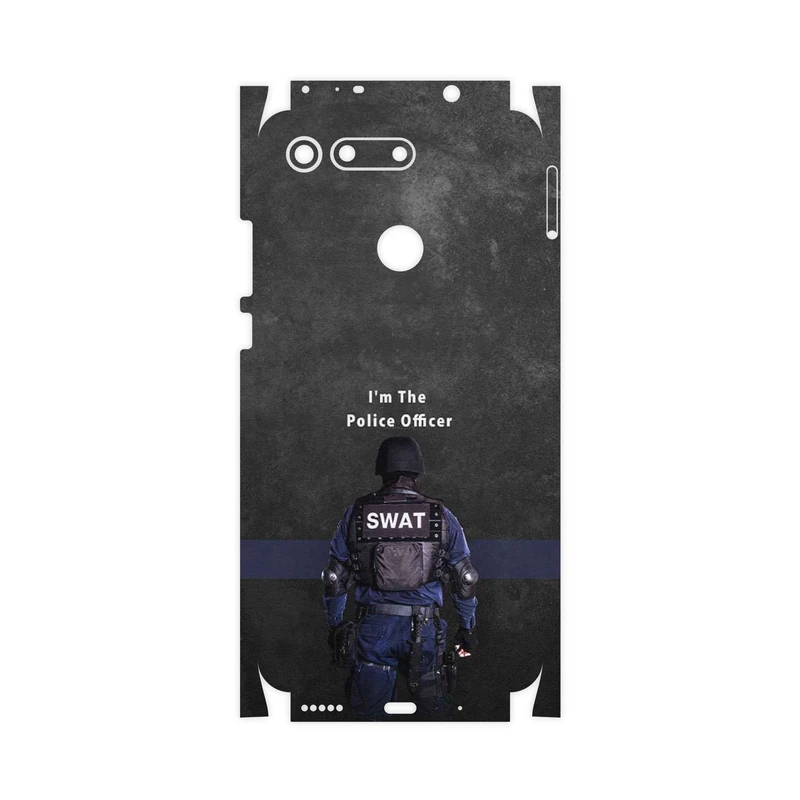 برچسب پوششی ماهوت مدل Police Officer-FullSkin مناسب برای گوشی موبایل آنر View 20