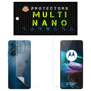 Multi Nano X-SFT Screen Protector For Motorola Edge 30 with back skin