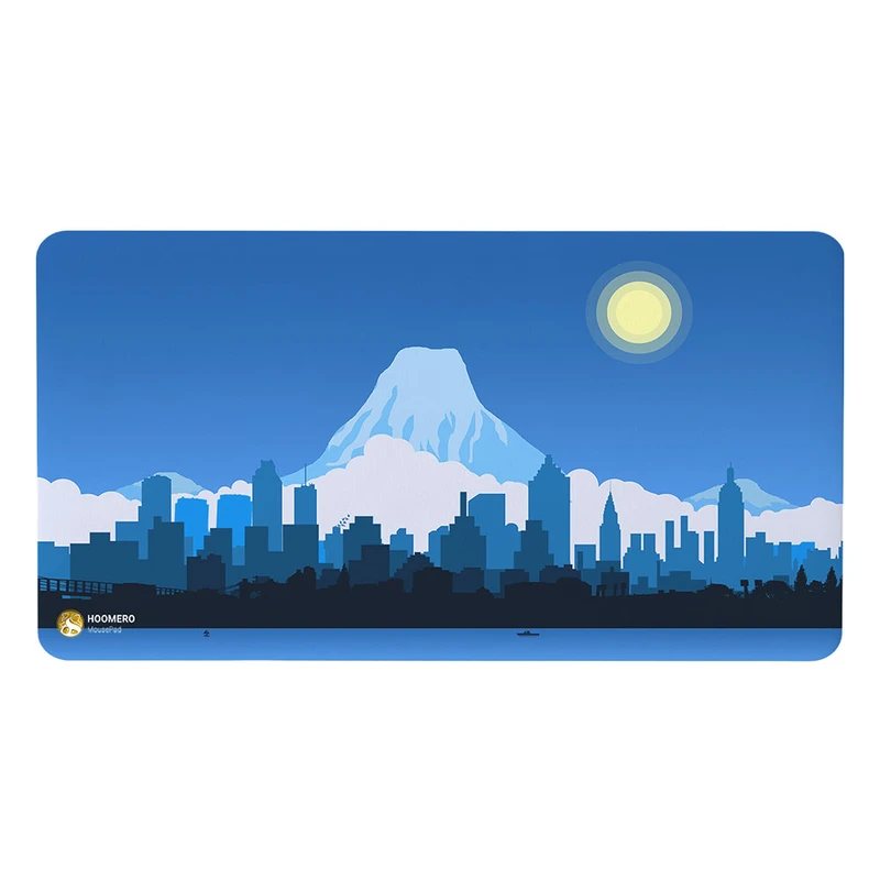 ماوس پد هومرو مدل MX1067 طرح شهر و ساخت و ساز