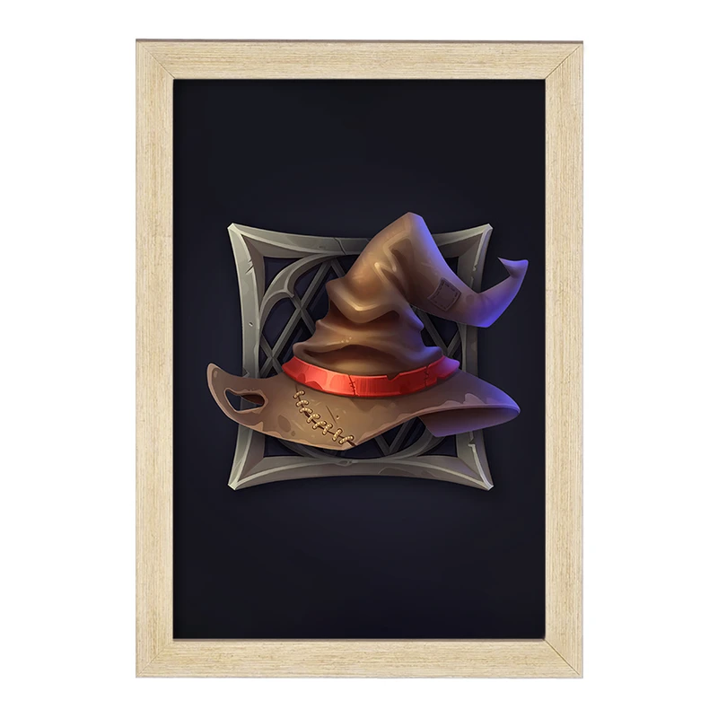 تابلو خندالو مدل هری پاتر (Harry Potter) کد F865