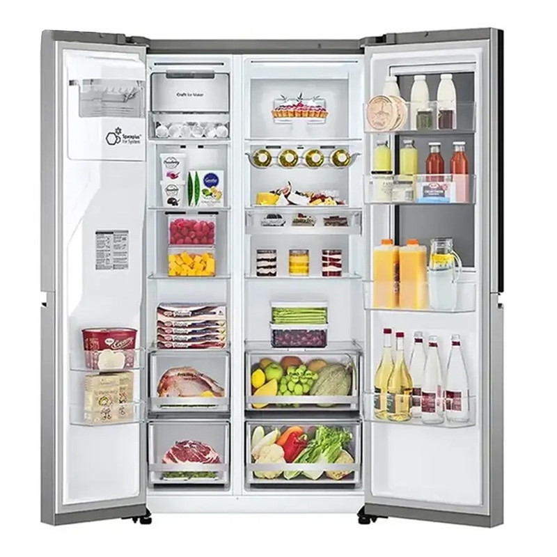 یخچال فریزر ساید بای ساید 30 فوت ال جی مدل GC-X267CSHW