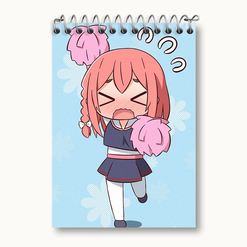 دفتر یادداشت 50 برگ خندالو مدل سومی انیمه کانوجو اوکاری کد 34798