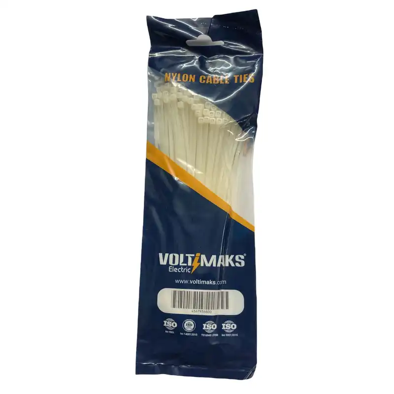 بست کمربندی ولتی مکس مدل ضدآفتاب کد 20CM بسته 100 عددی