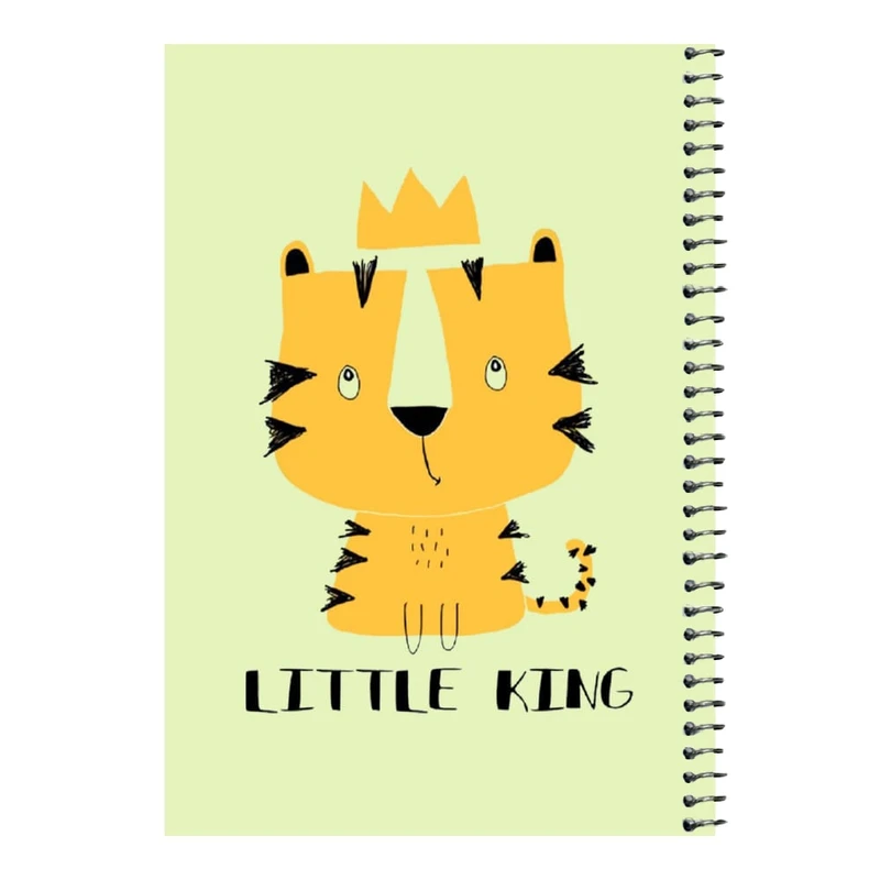 دفتر مشق 80 برگ اس جی مدل ببر‌ کد ۲۴     