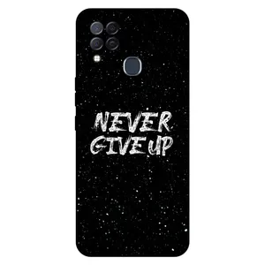 Megafone Never give up 1871 Cover For Infinix Hot 10T / Hot 10s / Hot 10s NFC