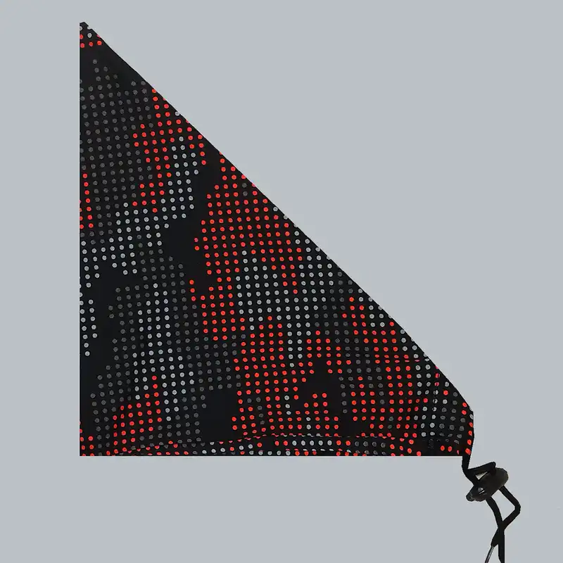 دستمال سر و گردن مدل CHECOM-RED30