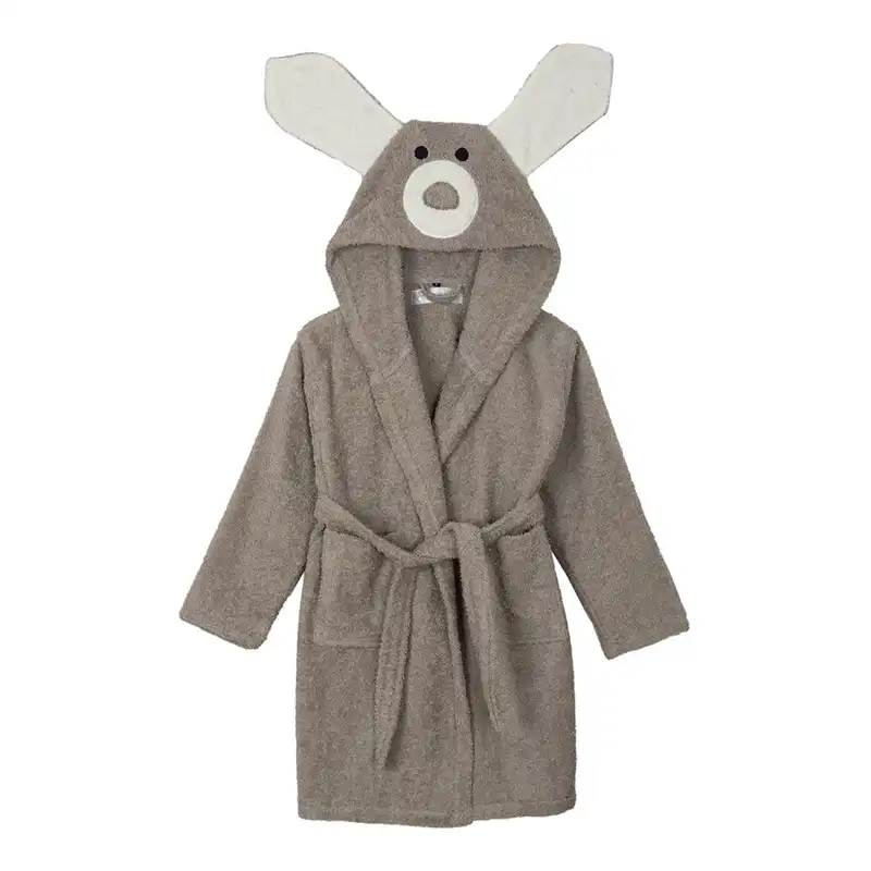 حوله پالتویی کودک لنزو مدل سگ سایز 81x47 سانتی متر