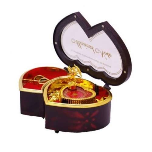 جعبه موزیکال مدل قلب