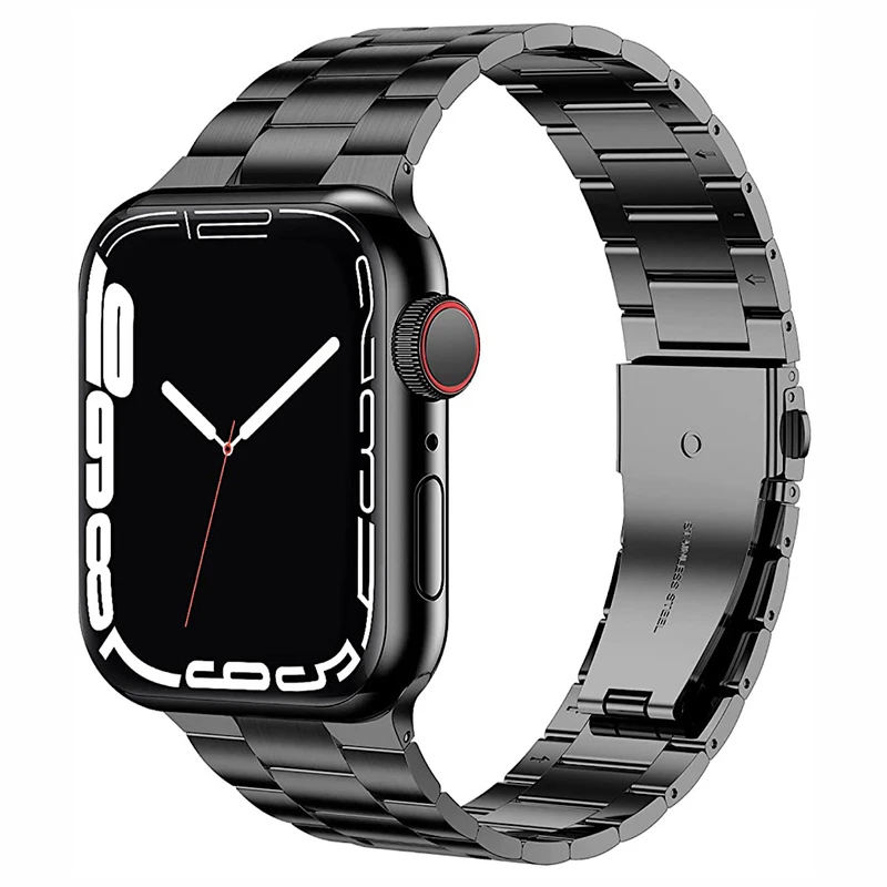 بند مدل Dual lock مناسب برای اپل واچ 42/44/45 میلی متری