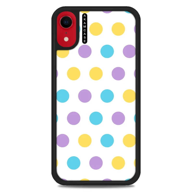 کاور آکام مدل AMCWAXR-PASTEL PATTERN6 مناسب برای گوشی موبایل اپل iPhone XR