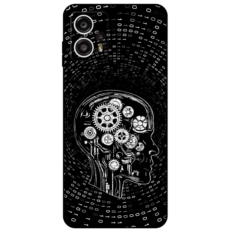 کاور مگافون طرح ربات انسانی مدل 7428 مناسب برای گوشی موبایل موتورولا Moto G13 / G23 