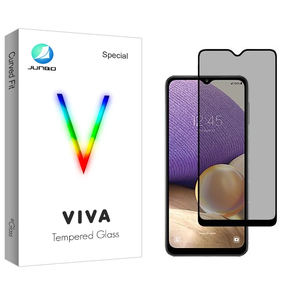 محافظ صفحه نمایش حریم شخصی جانبو مدل Viva مناسب برای گوشی موبایل سامسونگ Galaxy A32 5G