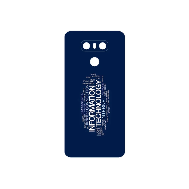 برچسب پوششی ماهوت مدل IT Science مناسب برای گوشی موبایل ال جی G6