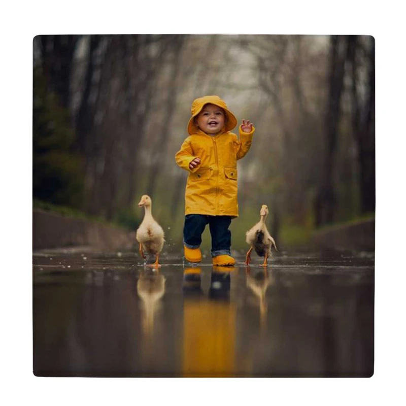  زیر لیوانی طرح کودک و اردک ها کد    3616019_1550