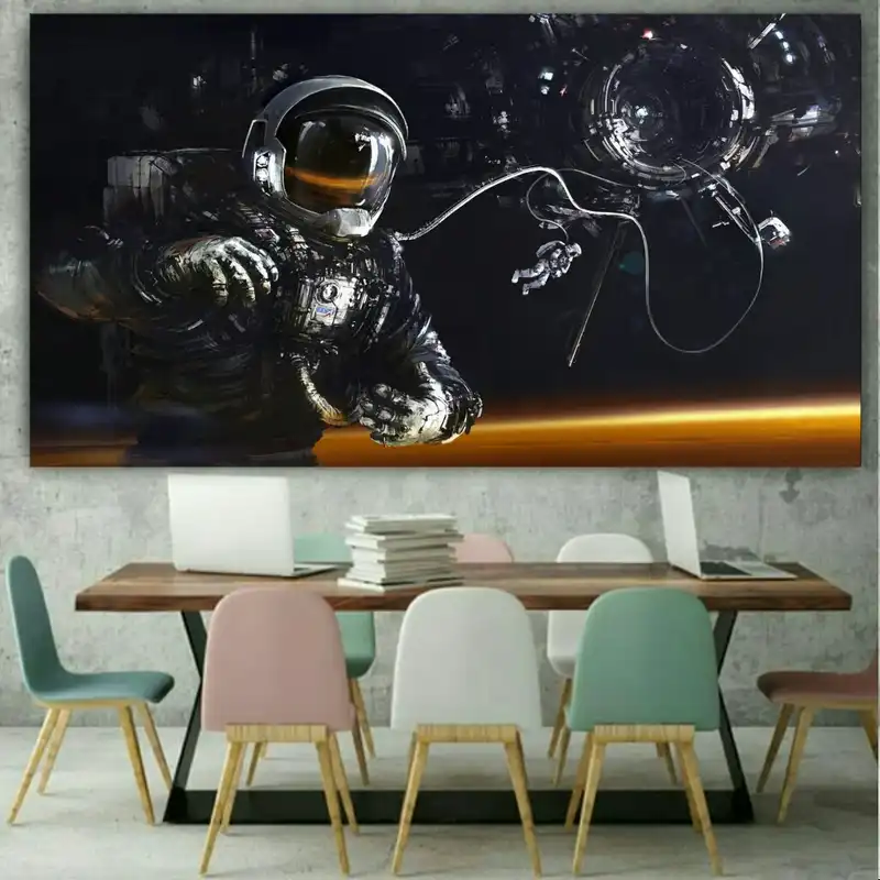 پوستر دیواری طرح فضانورد مدل ZB269