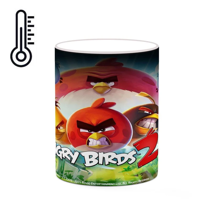 ماگ حرارتی کاکتی مدل بازی پرندگان خشمگین Angry Birds کد mgh27453