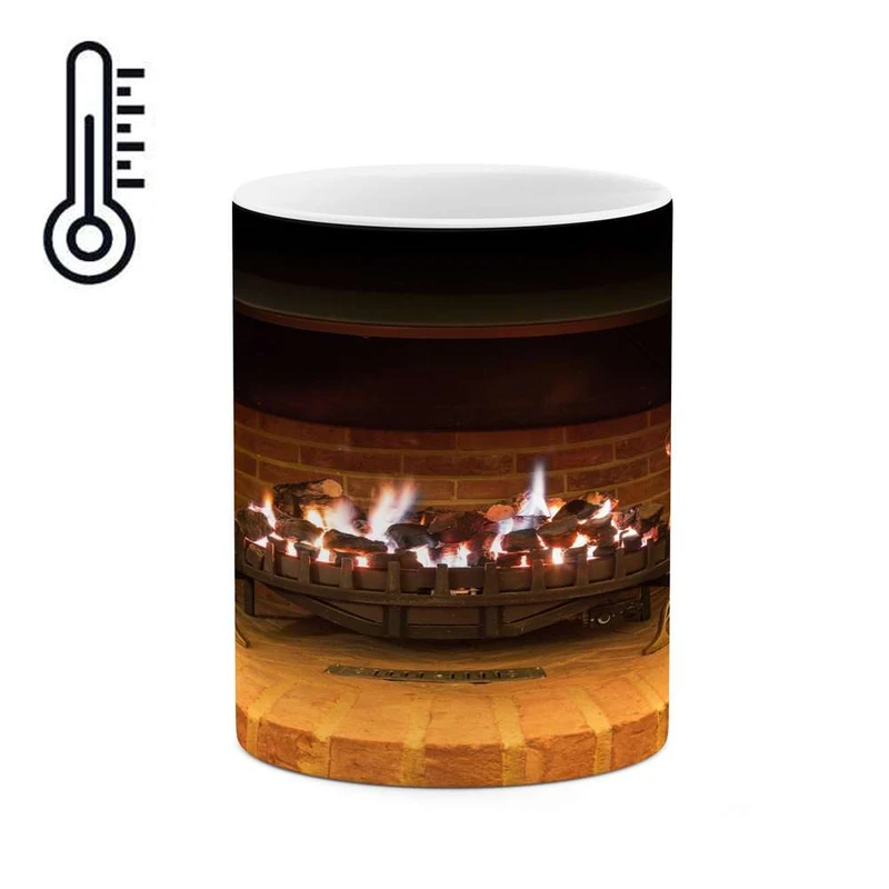 ماگ حرارتی کاکتی مدل شومینه کد mgh17942