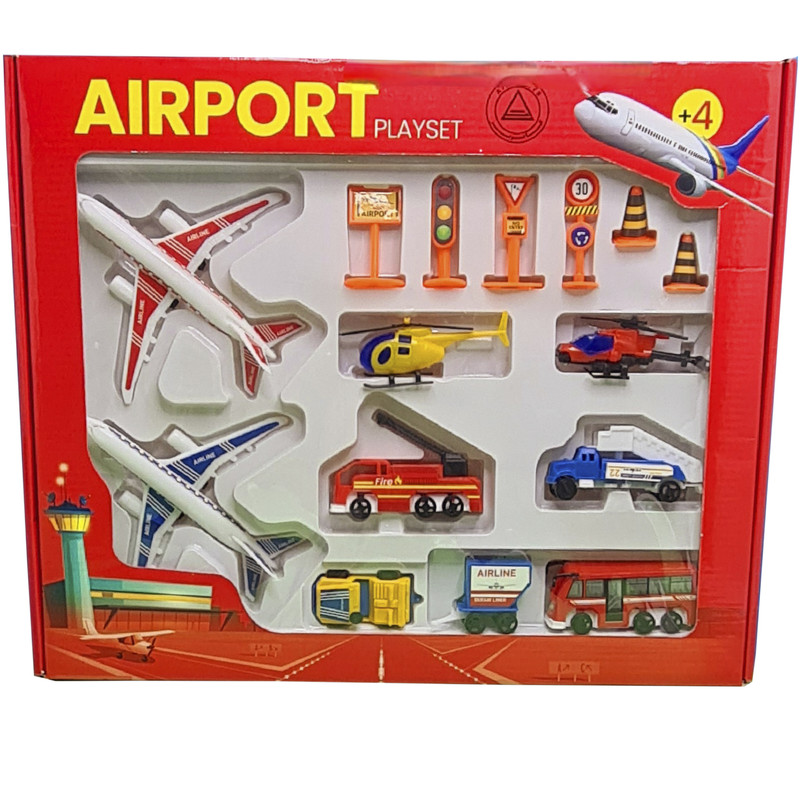 هواپیما بازی مدل فرودگاه جعبه ای 