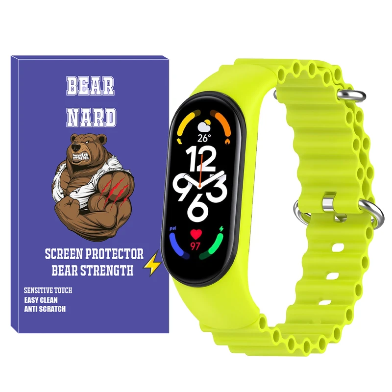 بند برنارد مدل Ocean BR مناسب برای ساعت هوشمند شیائومی Mi band 4/5/6