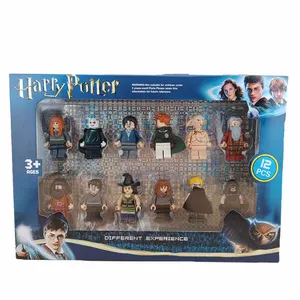 ساختنی مدل مینی فیگور طرح هری پاتر مجموعه 12 عددی