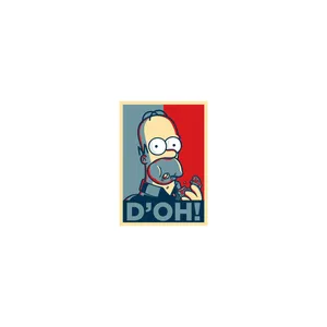 استیکر تزئینی موبایل و تبلت لولو مدل سریال سیمسون ها SIMPSONS کد 412