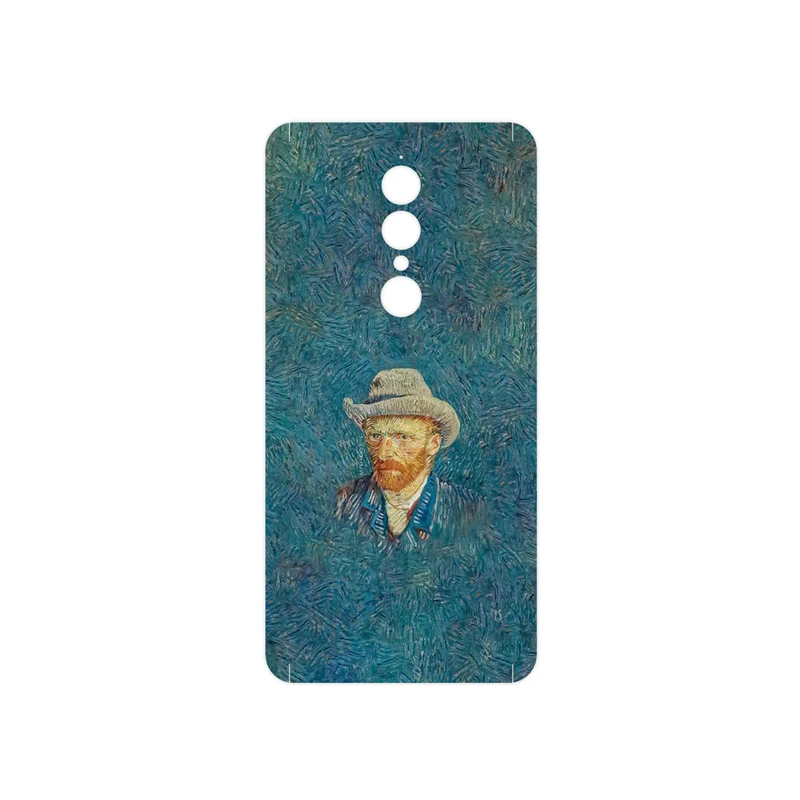 برچسب پوششی ماهوت مدل Self portrait with a gray felt hat مناسب برای گوشی موبایل یومی A1 Pro