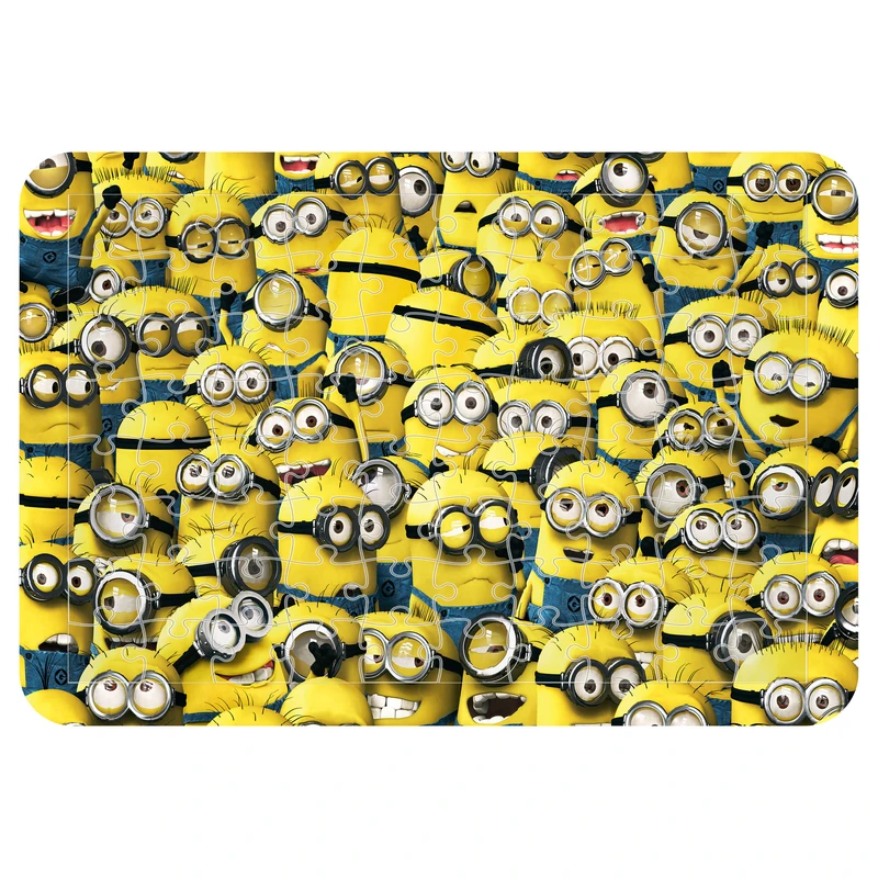 پازل 54 تکه مدل CHB1152 طرح انیمیشن مینیون ها من نفرت انگیز