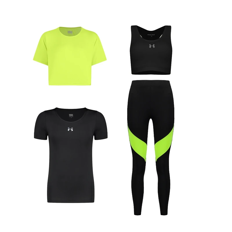 ست چهار تکه لباس ورزشی زنانه مدل 1401-1801-7101-56