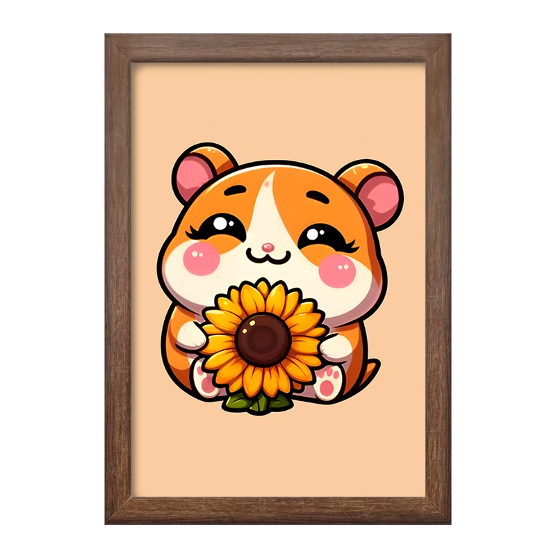 تابلو خندالو طرح موش کیوت کد F7757