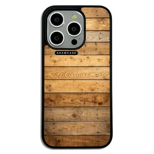 AKAM AMC-WA15PRO-WOOD-22 Cover For Apple iPhone 15 Pro