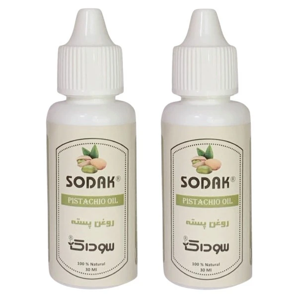 روغن بدن سوداک مدل پسته حجم 30 میلی لیتر مجموعه 2 عددی