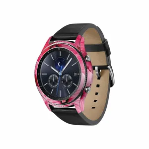 MAHOOT Pink-Flower Cover Sticker for Samsung Galaxy Gear S3 Classic Smartwatch